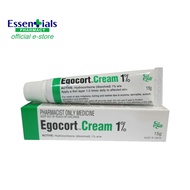 Egocort™ Cream 1% 15g [Bundle of 2 Tubes] - For Dermatitis, Eczema and Psoriasis