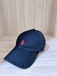 美國正品 Ralph Lauren Polo Cap 黑色 老帽 刺繡 小馬 遮陽帽 棒球帽  帽子