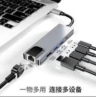 Type C 擴展 Hub 帶 Type C, USB, 上纲和HDMI插口