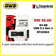 HOT ITEM Kingston DT100G3 64GB USB 3.0 G3 Flash Drive Pendrive