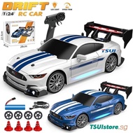 4WD RC Racing Drift Car Toy GTR Ford Mustang Model Off-Road Sport Car 2.4G Remote Control AE86 Car V