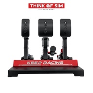 Simagic P1000 Pedals Set | 100KG Load Cell Adjustable Distance/Hardness| Sim Racing (2-Year Warranty