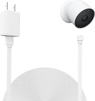 UYODM 16.5ft/5m Power Cord Cable Compatible with Google Nest Cam Outdoor or Indoor, Battery(2nd Gene