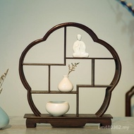 Bogu Rack Tea Table Small Famous Creative Premium Products Archaeological Solid Wood Bogu Rack Ancie
