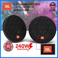 JBL 6-1/2" (160mm) JBL Stage2 624 Two Way Coaxial Car Speaker JBL 100% Original