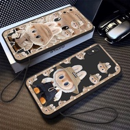 Cowboy Labubu Casing for Oppo A60 A18 A38 A78 A58 Reno 8T A17 A57 2022 A15 A16 A16K A54 A53 A12 A5S 