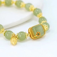 Tik Tok Same Style Sugar Cube Bracelet Female High-Value Chinese Style Retro Bracelet Bubushenglian 