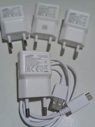 Charger Samsung Original Asli Bekas Bawaan Hp A10 M10 J2 J3 J4 J5 J6 J6+ A5 A6 plus j2 prime Ori 100