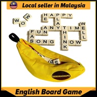 Bananagrams Crossword Game Alphabet Educational Game Family Fun Game Bananagram Word Play Board Game