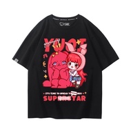 gidle专辑宋雨琦女娃周边短袖男女粉丝应援同款T恤衣服显瘦打底衫Gidle album Song Yuqi girl's short peripheral zaizhengy02.my2025072