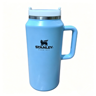 Stanley 64oz/1.9L FlowState™ Tumbler with Handle & Straw Insulated Stainless Steel Water Bottle for 
