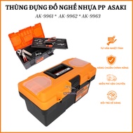 Genuine Asaki high-quality PP plastic tool box, super durable - Tool box