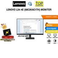 monitor LENOVO L24-4E (68C2KAC1TH) MONITOR (IPS FHD/100Hz)/ประกัน 3 Years As the Picture One