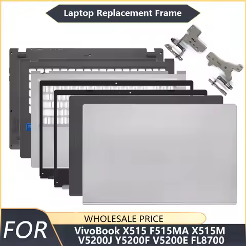 NEW For VivoBook X1500EA F1500EA X515 F515MA V5200J V5200E Laptop LCD Back Cover Front Bezel Palmres