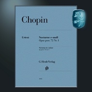 Hengle Original Chopin E Small Key Nocturne op post72 no1 Piano Single Solo with Fingering Chopin No