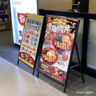 menu board steel a frame stand a frame signs sandwich sidewalk signs metal real estate signs a frame