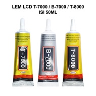MULTIPURPOSE GLUE LCD GLUE TOUCSCREEN GLUE LCD GLUE BLACK CONTENT T7000 T8000 B7000 50ML