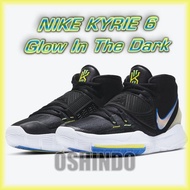 Sepatu Basket Nike Kyrie 6 Glow In The Dark Original Asli - 6.5