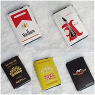 Kotak Rokok Plus Korek Api Dji Sam Soe/Kotak Rokok Unik Dji Sam Soe Kuning