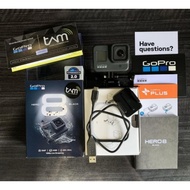 GOPRO 8 BLACK FULLSET SECOND BEKAS Pr