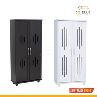 Jo ELLE – Lerche Tall 2 Doors Shoe Cabinet [Free Shipping to West Malaysia]