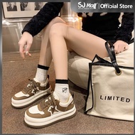 Korean fashion Chunky high cut rubber shoes for women