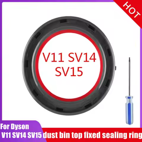 For Dyson V11 SV14 SV15 Vacuum Cleaner-Top Fixed Sealing Ring Dust Bin Replacement Collection Access