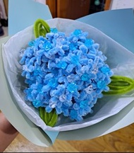 MY DIY ~ 扭扭棒綉球花花束