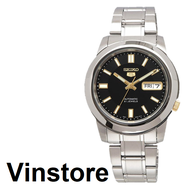 [Vinstore] Seiko 5 SNKK17K1 Automatic Black Dial Stainless Steel Men Watch SNKK17K SNKK17