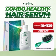 VERBLE Combo Healthy Hair Serum Hair Growth Serum + Dandruff Shampoo