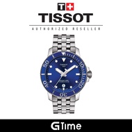[Official Tissot Warranty] Tissot T120.407.11.041.00 Men's Seastar 1000 Powermatic 80 Diver Steel Watch T1204071104100
