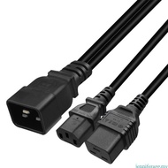 jenniferagg.my C20 to C13+C19 Power Cord IEC320 C20 Male to C13+C19 Female Power Converter