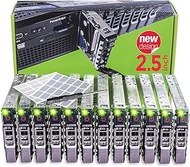 WorkDone 12-Pack 2.5" Drive Caddy - G176J Compatible for Dell PowerEdge Servers T440 T640 R430 T430 