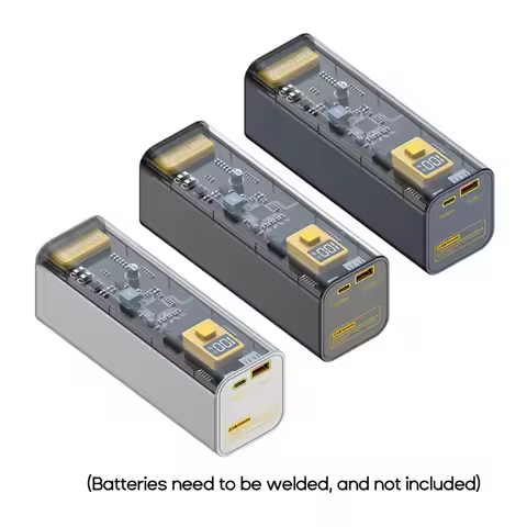 A0KB 21700 Battery Charger DIY Power Bank Box Fast Charging for 8PCS 21700