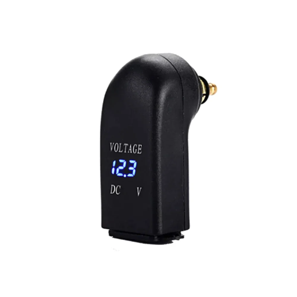 DIN Plug Socket Adapter LED Display Dual USB Charger Electronic For Honda NC750X S1000XR For BMW R12
