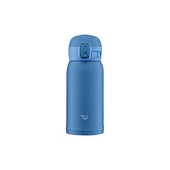 ZOJIRUSHI Water Bottle One Touch Stainless Steel Mug Seamless 0.36L Blue SM-WA36-AA