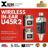 Xvive U45R2 5.8GHz Wireless In-Ear Monitoring System Two Pack - One Transmitter & Two Receivers