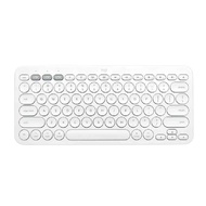 คีย์บอร์ดไร้สาย Logitech K380-KB+STICKER(WHITE)