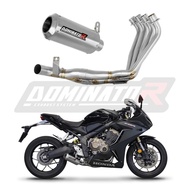 Honda CBR 650 R 2019 - 2023 Full Exhaust System Collector Silencer GP + dB killer medium