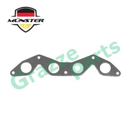 Münster Exhaust Manifold Gasket 18115-PLC-J02 for Honda Civic 1.7 S5A Stream 1.7 S7A D17A (KD Material)