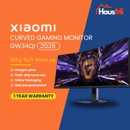 Xiaomi Curved Gaming Monitor G34WQi 2026 - 34”WQHD 180Hz-1500R Golden Curvature