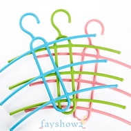 FAYSHOW2 Clothes Hanger Anti-skid 3 Layer Fishbone Space Saver