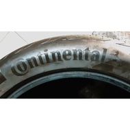 Used Tyre Secondhand Tayar CONTINENTAL PREMIUM CONTACT 215/50R17 50% Bunga