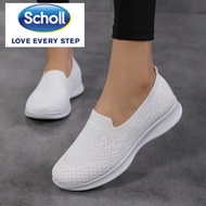 Scholl women shoes Flat shoes Women Korean sports shoes women sneakers big size EU 40 41 42 slip on 
