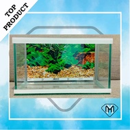 Mini aquarium chana fish aquarium, measuring L 28 x H 15