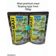 Akari Premium MAXI Cichlid Tropical 100 gr Pellets 1 mm