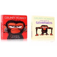 [Boardbook] Grumpy Monkey & Little Book of Grumpiess by Suzanna and Max Lang Buku Cerita Kanak Kanak