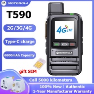 Motorola T590 Walkie Talkie 5000KM long range TYPE-C Two Way Radio top security class 6800mAh IP54 W