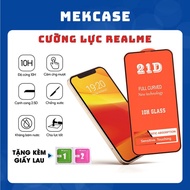 Full screen tempered 21D Realme 9 pro Narzo 50i prime C35 Narzo 30A C30S C33 Q Q3S Q2 Pro C30S Q2i V