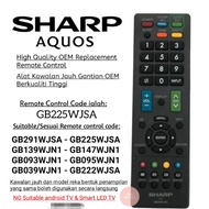 For SharpTV GB225WJSA Remote Control Replacement LED LCD Smart TV Remote Control 139WJN1-GB147WJN1GB
